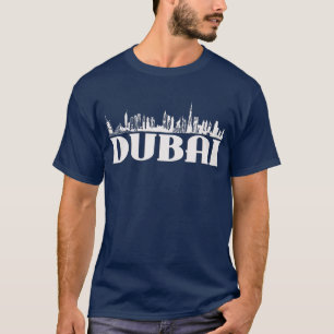 DUBAI SKYLINE-REDSKAP T SHIRT