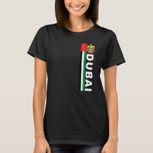 Dubai Soccer Stil Förenade Arabemiraten City T Shirt
