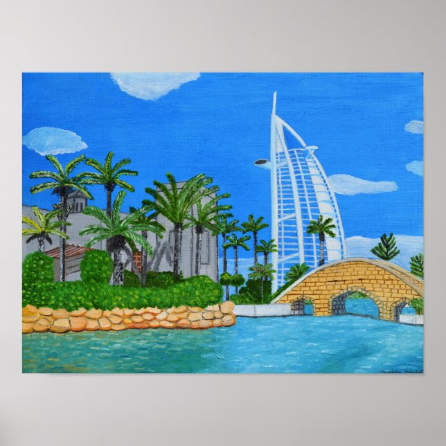 Dubai, stad i Förenade Arabemiraten Poster (Framsidan)