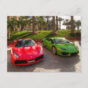 Dubai SuperBilar Vykort
