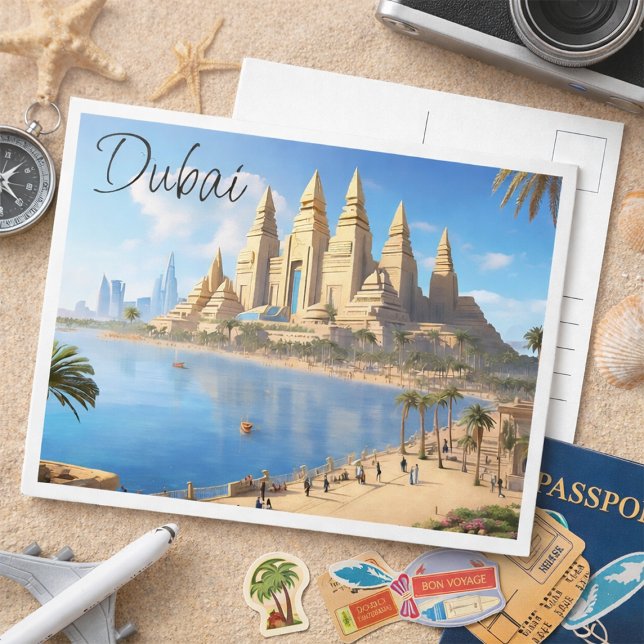 Dubai Travel Postcard Vykort (Skapare uppladdad)