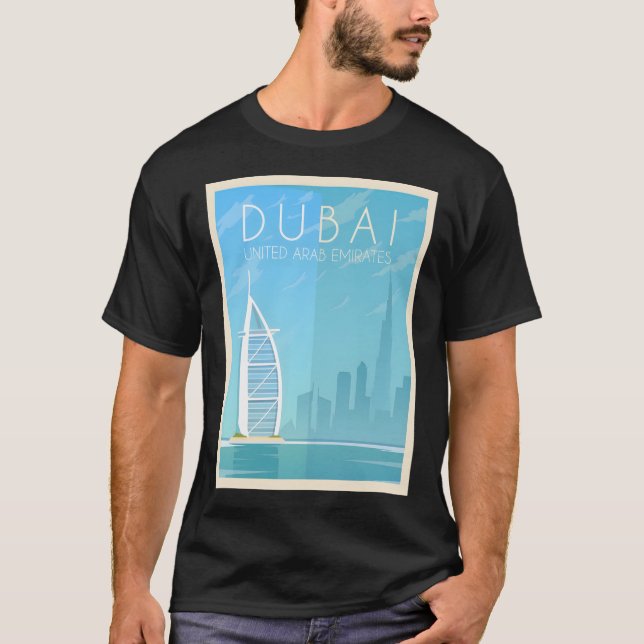 Dubai Travel T Shirt (Framsida)