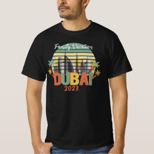 Dubai Travel Tourist Vacation Group Matching T-Shi T Shirt
