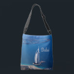 Dubai UAE Burj Al Arab Axelväska<br><div class="desc">Dubai UAE Burj Al Arab Endast 7 stjärnhotell i Förenade Arabemiraten i Persian Bukt formades som en arabisk frakt. Vacker och ikonisk</div>