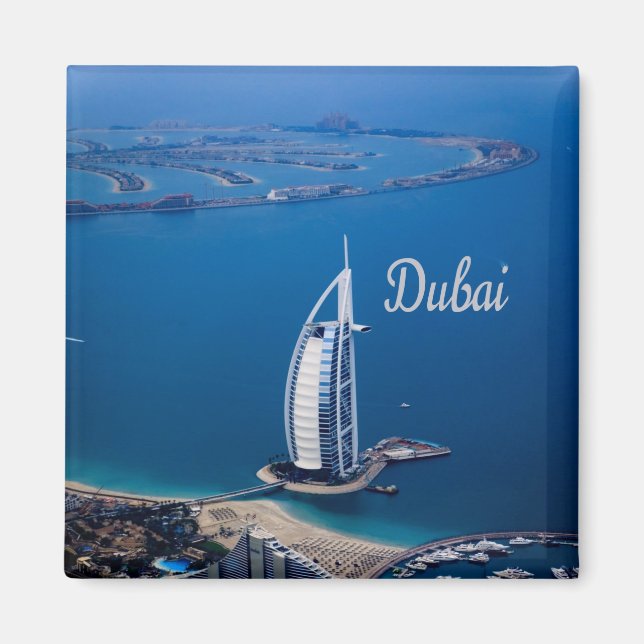 Dubai UAE Burj Al Arab Magnet (Framsidan)
