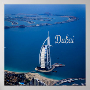 Dubai UAE Burj Al Arab Poster