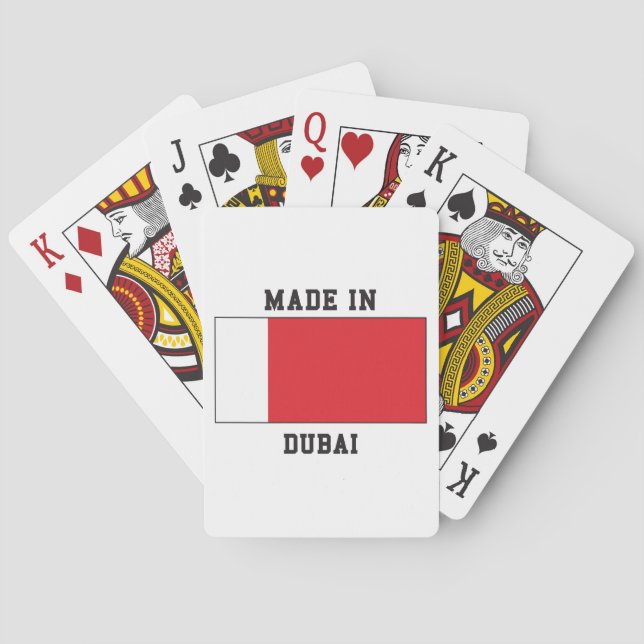 Dubai UAE Casinokort (Baksidan)