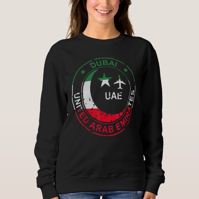 Dubai Uae-pass för resande och turister T Shirt (Framsida)