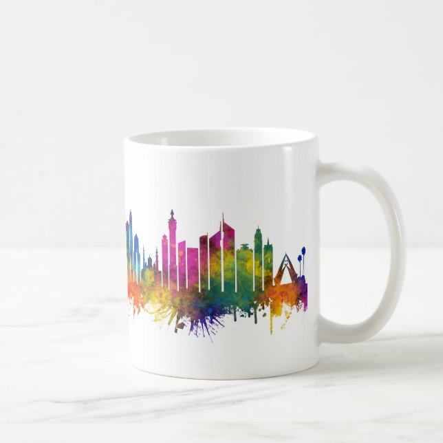 Dubai UAE Skyline Kaffemugg (Höger)
