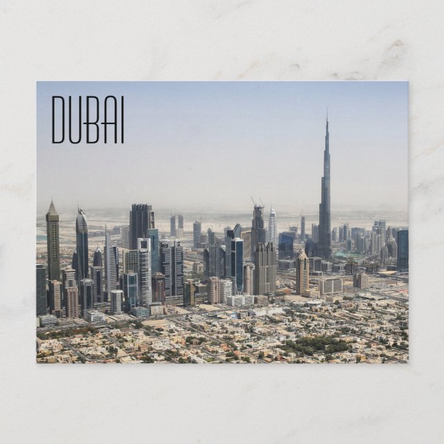 Dubai UAE-vykort Vykort (Framsida)