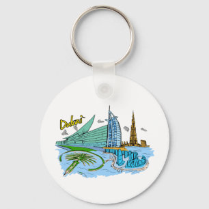 Dubai - United Arab Emirates .png Nyckelring