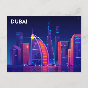 Dubai United Arab Emirates vykort