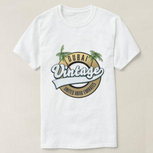 Dubai Vintage Förenade arabemiraten T Shirt
