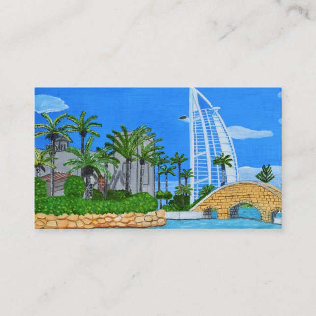 Dubai Visitkort (Framsida)