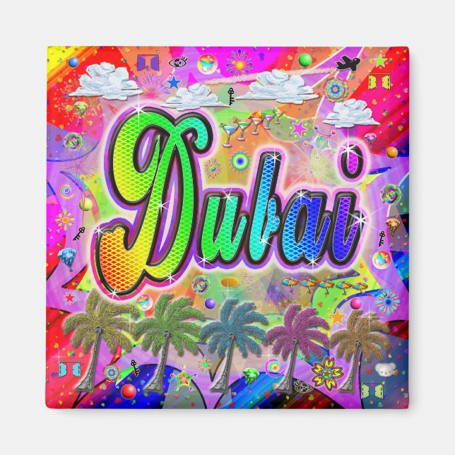 Dubai Vista Express Magnet (Framsidan)