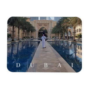 Dubai walkway view-kylmagnet magnet