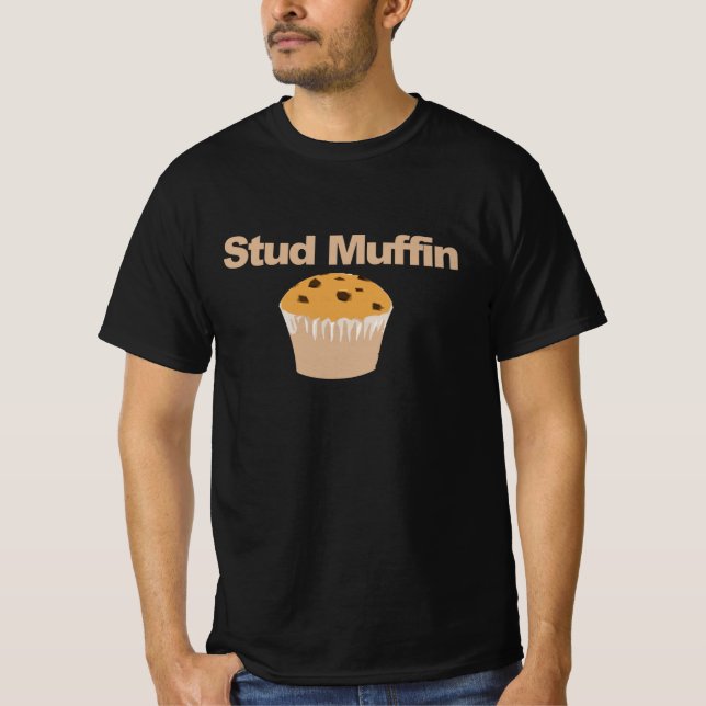 Dubba den gulliga grabbT-tröja för muffinen T-shirt (Framsida)
