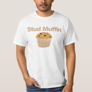Dubba den roliga T-tröja för muffinen T Shirt