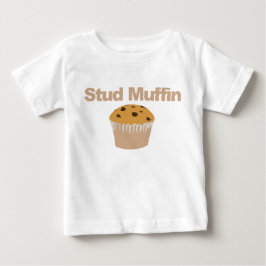 Dubba muffinen, rolig babyT-tröja Tee