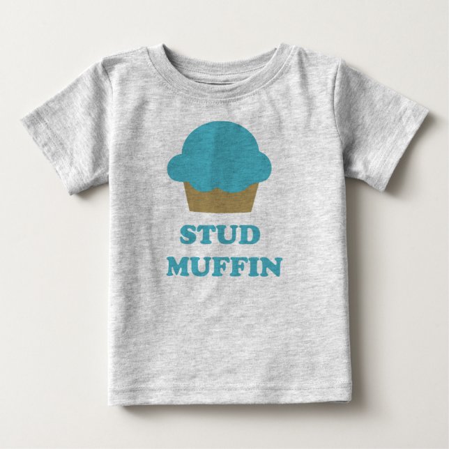 Dubba muffinen tee shirt (Framsida)
