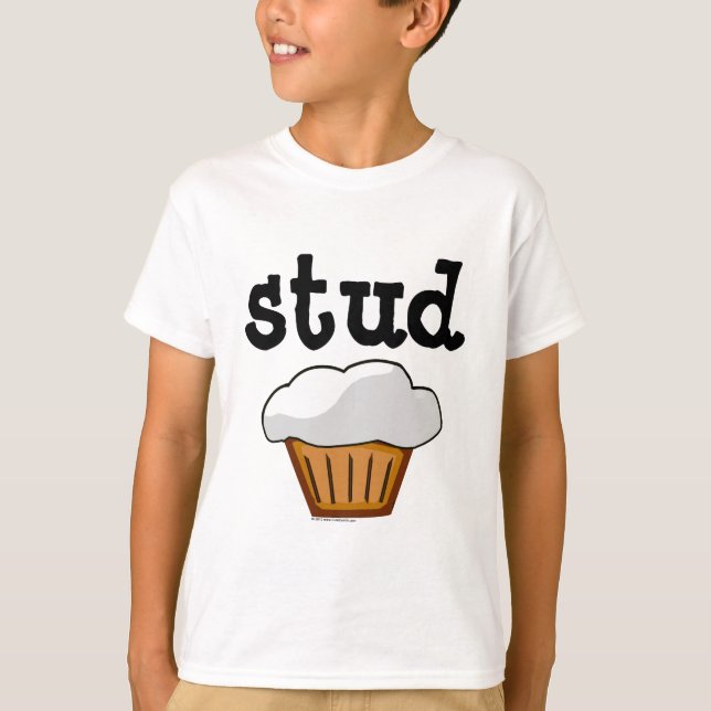 Dubba muffinen tee shirt (Framsida)