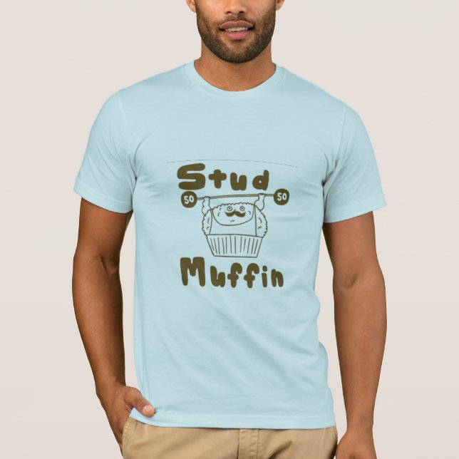 dubba muffinen tee shirt (Framsida)