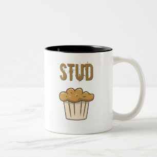 dubba muffinen Två-Tonad mugg