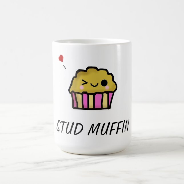 Dubba muffinmuggen kaffemugg (Center)