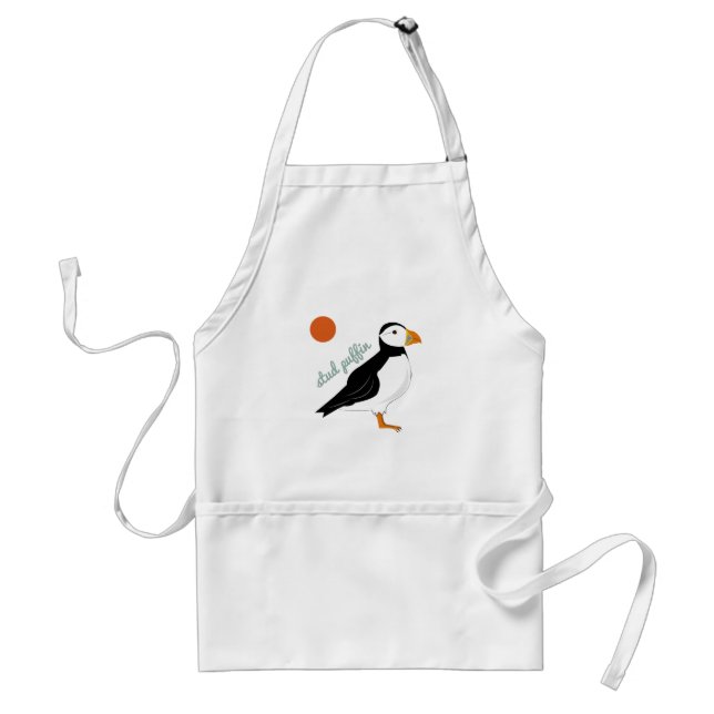 Dubba puffinen förkläde (Framsidan)
