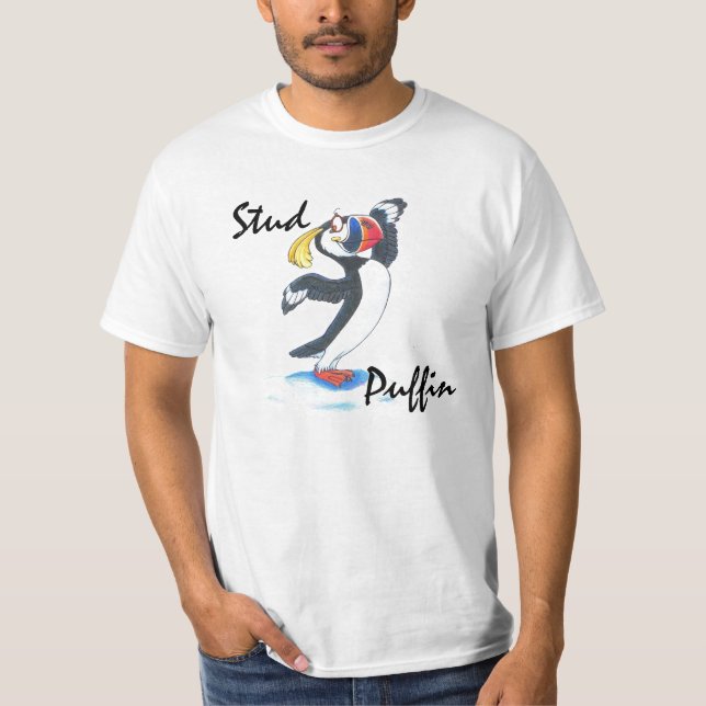 DUBBA PUFFINEN T-SHIRT (Framsida)