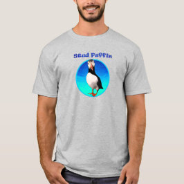 Dubba Puffinll - manar grundläggande T-tröja T Shirt