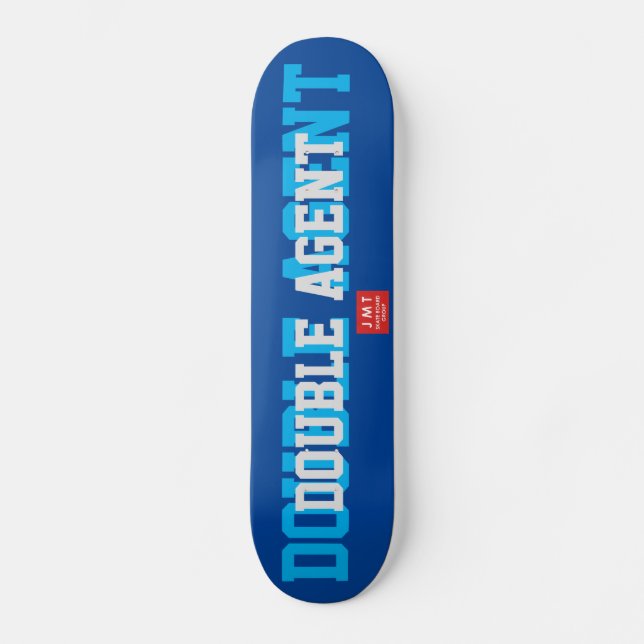 DUBBEL AGENT Skateboard (Framsida)