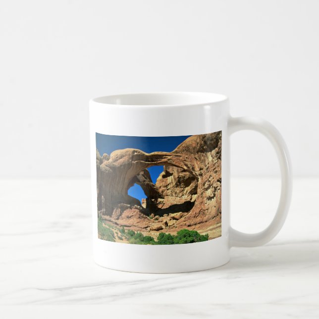Dubbel båge, bågar nationalpark, Utah Kaffemugg (Höger)