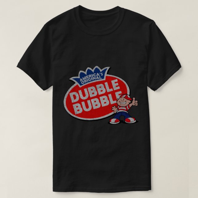 Dubbel bubbelgum t shirt (Design framsida)