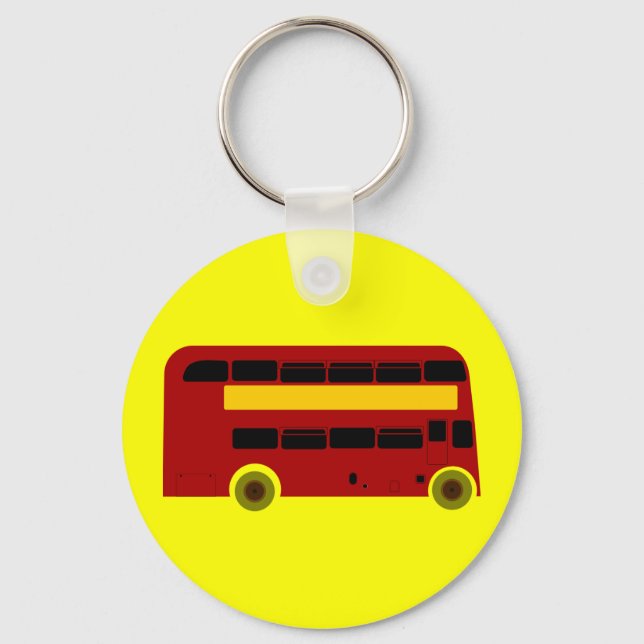 Dubbel däckbuss nyckelring (Framsida)