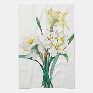 Dubbel daffodil, Pierre-Joseph Redouté, 1827 Kökshandduk