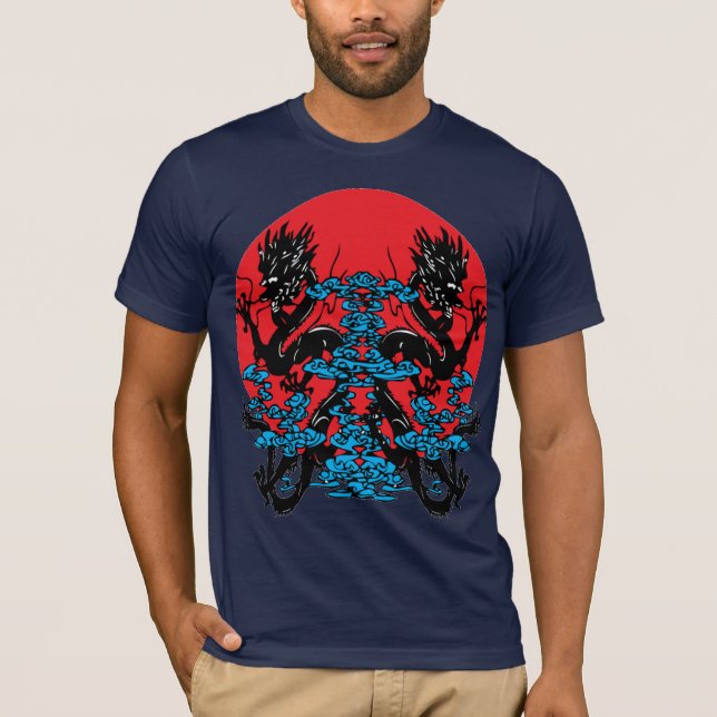 Dubbel drake t shirt (Framsida)