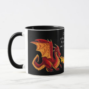 Dubbel drakekaffemugg mugg