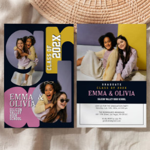 Dubbel examensfest inbjudan 