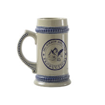 Dubbel logotyp BBSPProdutions Beer Stein