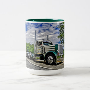 Dubbel mugg för D Peterbilt 379