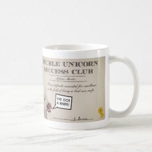 Dubbel mugg för Unicornframgångklubb. Awesome.