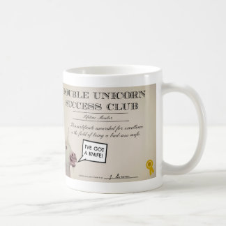 Dubbel mugg för Unicornframgångklubb. Awesome.