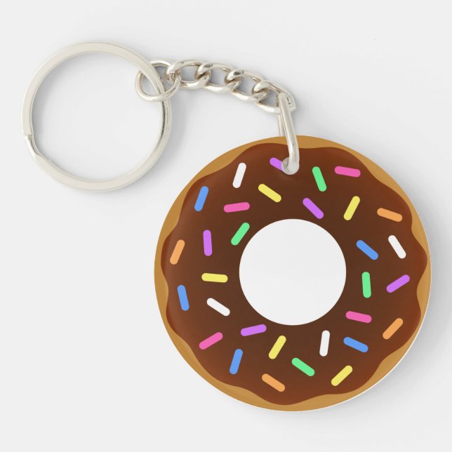 Dubbel munk Keychain (Framsidan)