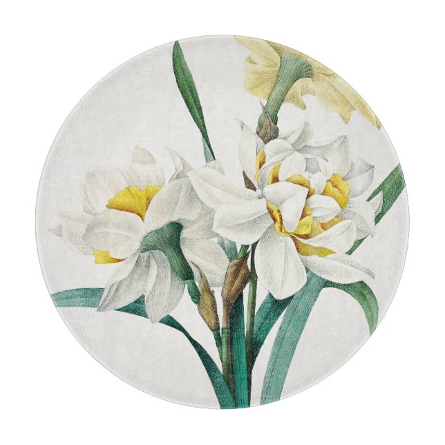 Dubbel narciss, Pierre-Joseph Redouté, 1827 (Framsidan)