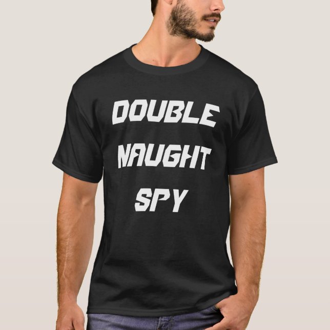 Dubbel Naughtspion T-shirt (Framsida)
