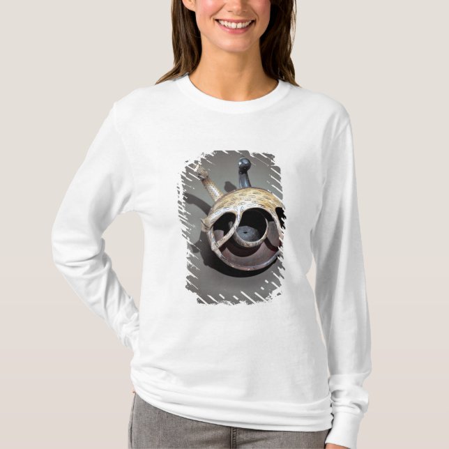 Dubbel ormbunke t-shirt (Framsida)