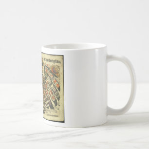 Dubbel örn för österrikare kaffemugg