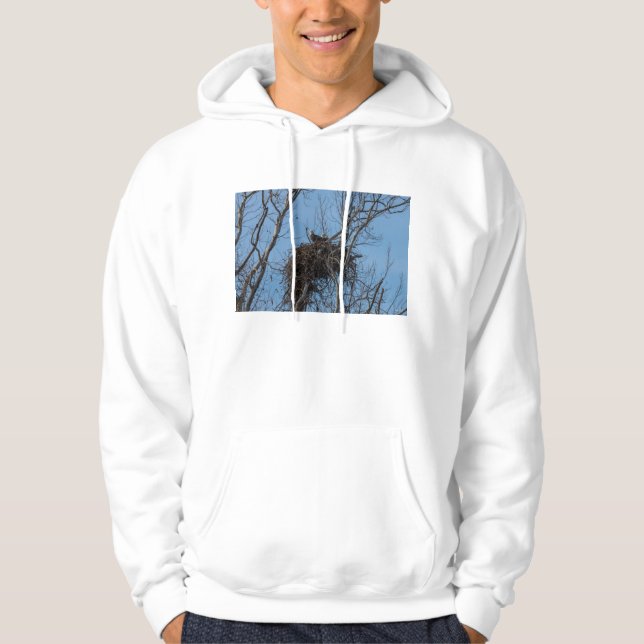 Dubbel Örn Problem Hoodie (Framsida)