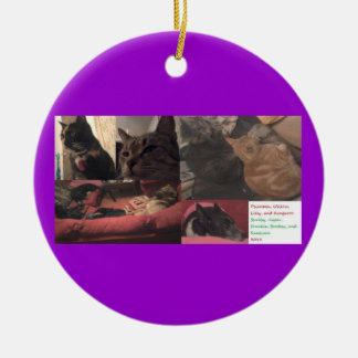 Dubbel prydnad i en #2 julgransprydnad keramik